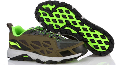 

Li-Ning Running Shoes For Men(Grey, Green
