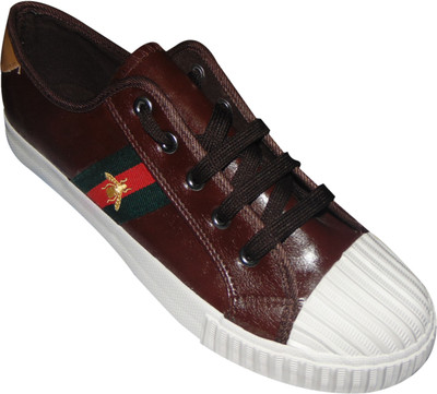 

G S Footwear Casuals For Men(Brown