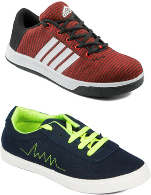 

Asian Men Casual & Running Shoes Combo Pack of 2 Running Shoes For Men(Multicolor