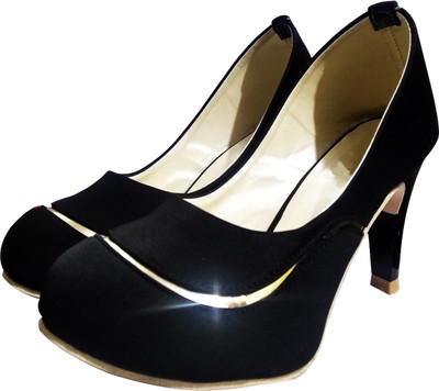 

Fashionitz Heeled Bellies For Women(Black