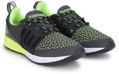 Provogue Running Shoes For Men(Green, Black
