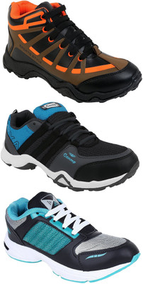 

Chevit Men's Combo Pack of 3, Running Shoes For Men(Multicolor, Multicolour