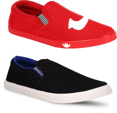 

Cox Swain Loafers For Men(Multicolor, Red