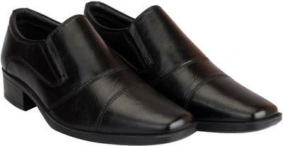 

Hush Puppies Men's Leather Slip On For Men(Black
