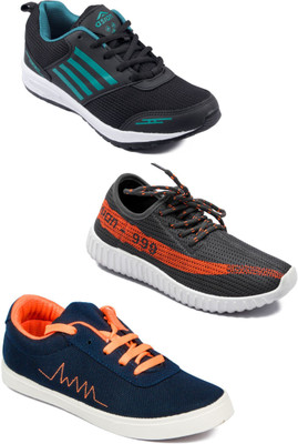 

Asian Men Casual & Running Shoes Combo Pack of 3 Running Shoes For Men(Multicolor
