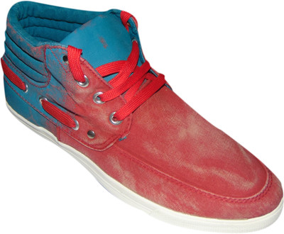

G S Footwear Casuals For Men(Red, Blue, Multicolor
