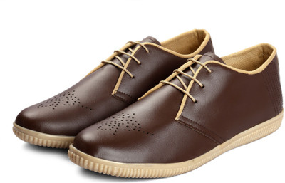 

WHITE MANY CASUAL Casuals For Men(Brown