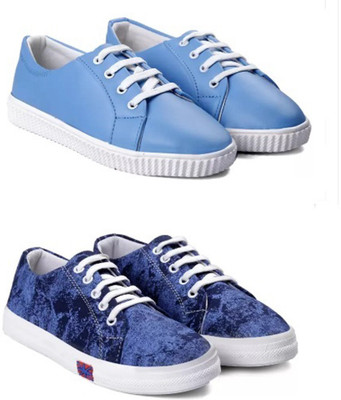 

Paduki 6033 Premium Combo Shoes Sneakers For Women(Blue