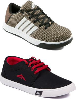 

Asian Men Casual & Running Shoes Combo Pack of 2 Running Shoes For Men(Multicolor