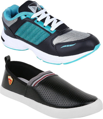 

Chevit Men's Combo Pack of 2 For Men(Multicolor, Blue & black