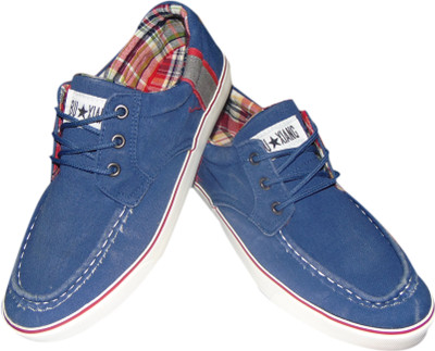 

G S Footwear Casuals For Men(Blue, White