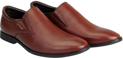 

Hush Puppies Premium Leather Slip On For Men(Brown, Tan