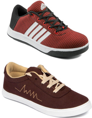 

Asian Men Casual & Running Shoes Combo Pack of 2 Casuals For Men(Multicolor
