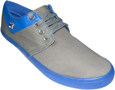 

G S Footwear Casuals For Men(Grey, Blue