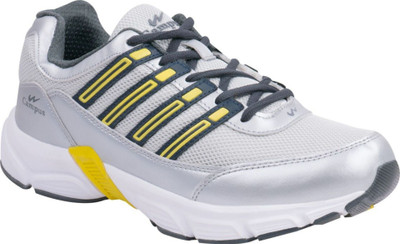 

Campus Campus RIVER Sil/D.Gry/Yel Men Running Shoes Running Shoes For Men(Silver, Grey, Yellow