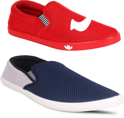 

Cox Swain Loafers For Men(Multicolor, Red