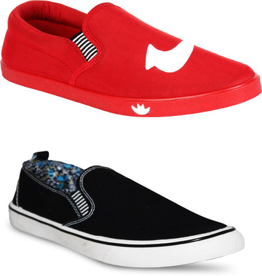 

Cox Swain Loafers For Men(Multicolor, Red