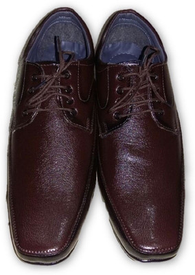 

Nootan Nootan mens brown leather lace up shoes Lace Up For Men(Brown, Black