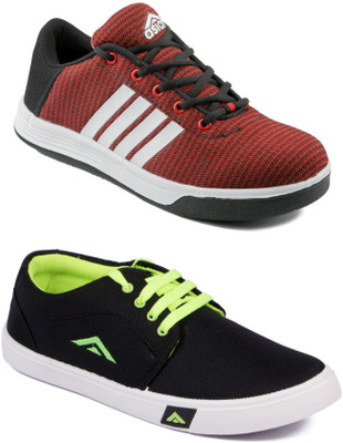 

Asian Men Casual & Running Shoes Combo Pack of 2 Running Shoes For Men(Multicolor