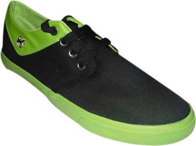 

G S Footwear Casuals For Men(Black, Green