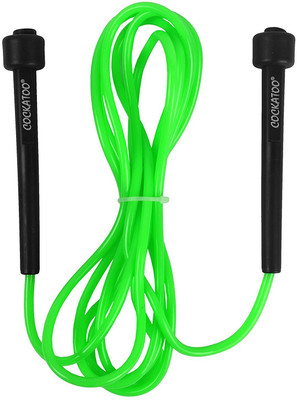 

COCKATOO SPEED JUMPROPE GREEN Freestyle Skipping Rope(Green, Length: 305 cm)