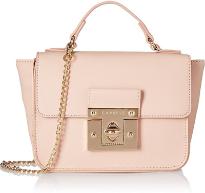 

Caprese Women Evening/Party Pink PU Sling Bag