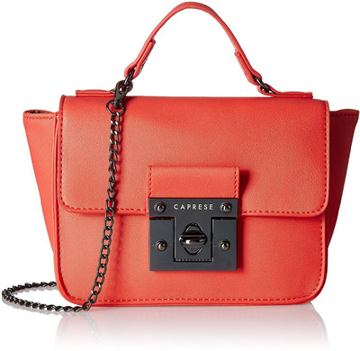 

Caprese Women Casual Red PU Sling Bag