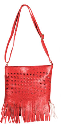

Howdy Women Casual Red PU Sling Bag