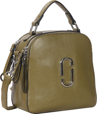 

Bagkok Women Casual Green PU Sling Bag