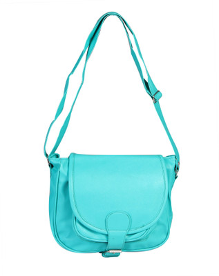 

Howdy Women Casual Green PU Sling Bag