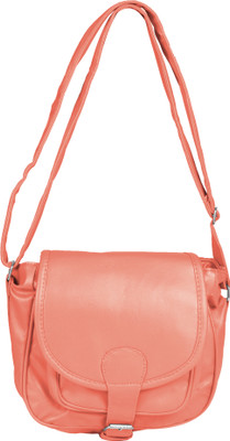 Howdy Women Casual Orange PU Sling Bag