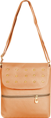 

Howdy Women Formal Brown PU Sling Bag