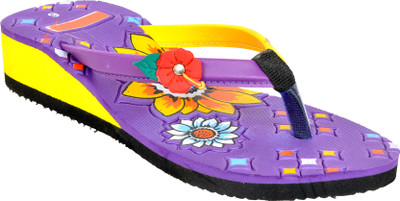 Leather Line Tackl Flip Flops, Multicolor