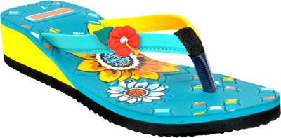 

Leather Line Tackl Flip Flops, Multicolor