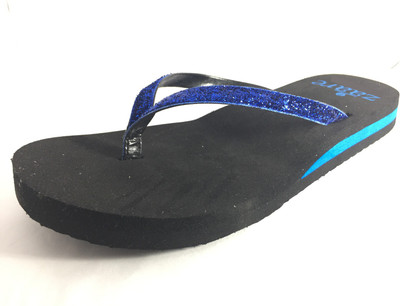 

zaare Sparkle Blue Flip Flops