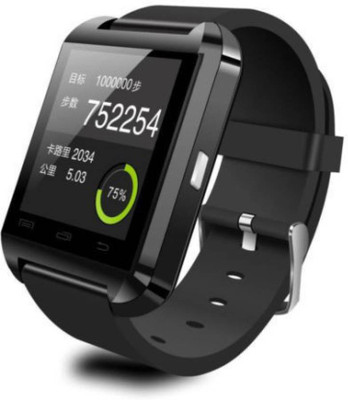 

ICEAGE ICEAGEU8 BLACK Smartwatch(Black Strap M)