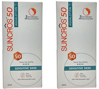 

sun pharma suncross aqualotion - SPF 50 PA++++(120 ml)
