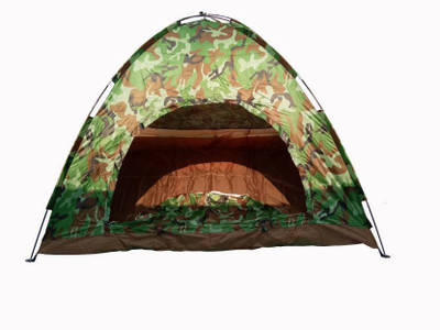 

AP Army Camping Travelling Tent Tent - For 4 Person(Multicolor)