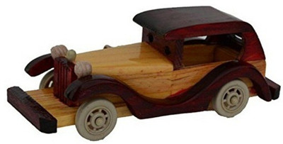 Desi Karigar Vintage Roof Car Toy tricycle(Brown) available at flipkart for Rs.399