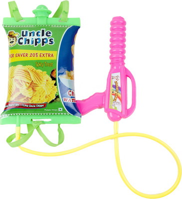 

FIZZYTECH HOLI WATER GUN WITH PRESSURE WITH BACK HOLDING TANK (UNCLE CHIPPS)(Green)