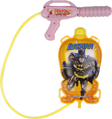 

FIZZYTECH HOLI WATER GUN WITH PRESSURE WITH BACK HOLDING TANK (500ML BATMAN)(Yellow)