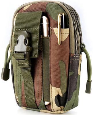 

CARRY TRIP Mobile Pouch(Tan, Green), Green;tan