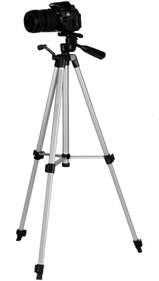 Spring Jump No-1 Brand Beginner Tripod Tripod(Silver, Supports Up to 1500 g)