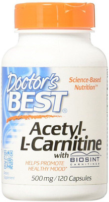

Doctor's Best Acetyl- L-Carnitine - 500mg(120 No)