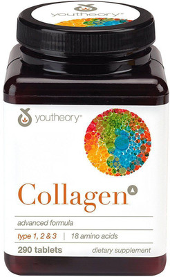 

Youtheory Collagen Advanced Formula 1, 2 and 3, 290 Tablets(290 No)