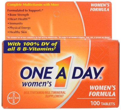

One A Day Women's Formula Multivitamin/Multimineral 100 Tablets(100 No)