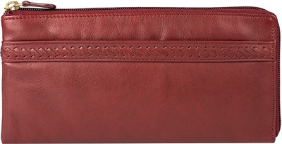 

Hidesign Women Casual Red Genuine Leather Wallet(1 Card Slot)
