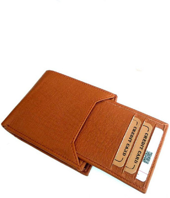 

PRT USA Men Tan Artificial Leather Wallet(6 Card Slots)