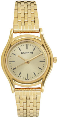 

Sonata 87020YM01 Essentials Watch - For Women