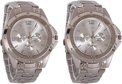 Shree New Fashion Design Analog Silver Watch 7999 Watch - For Men